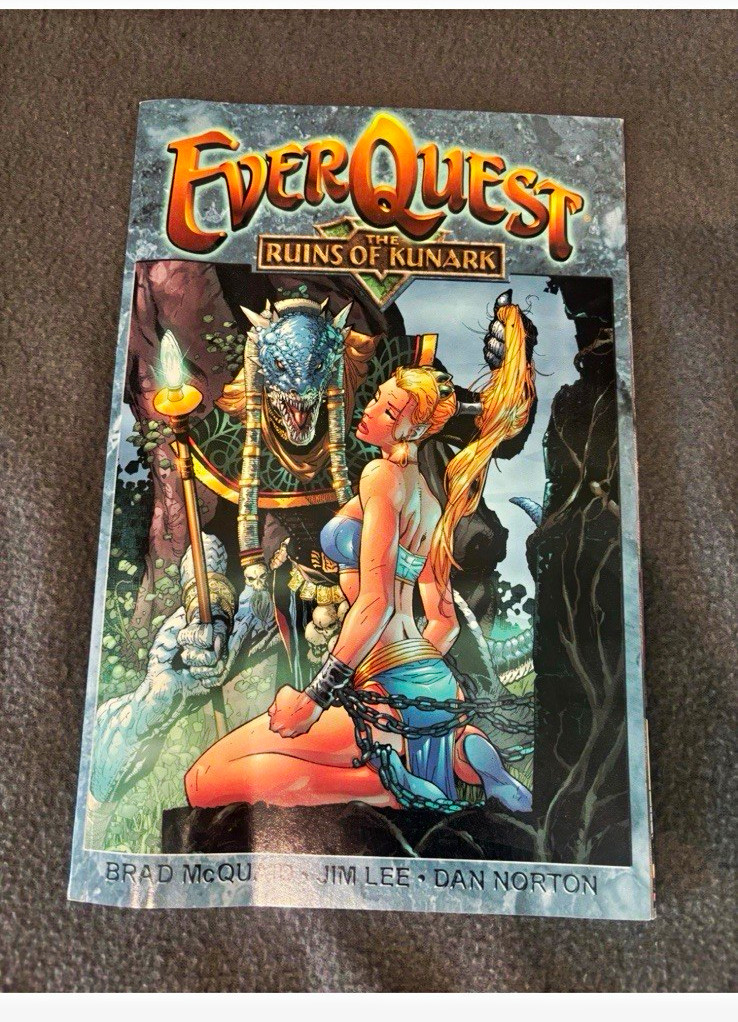 Everquest The Ruins of Kunark TPB - DC Comics Wildstorm 2002 - Jim Lee Cover Everquest The Ruins of Kunark TPB - DC Comics Wildstorm 2002 - Jim Lee Cover