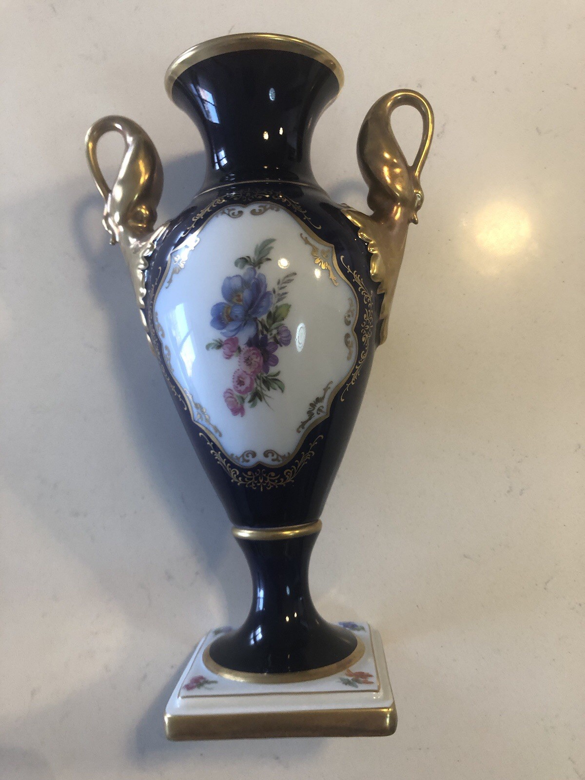Rare Cobalt German Bavaria Alka Bunst Alboth and Kaiser. Vintage. 1949-1969