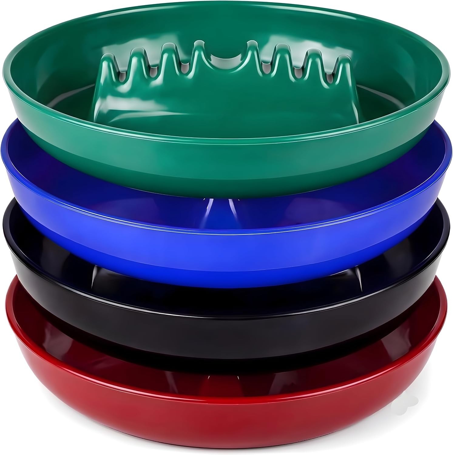 4 Pack Plastic Ashtray for Cigarettes Indoor Outdoor Large Tabletop Ashtray 4 Pack Plastic Ashtray for Cigarettes Indoor Outdoor Large Tabletop Ashtray