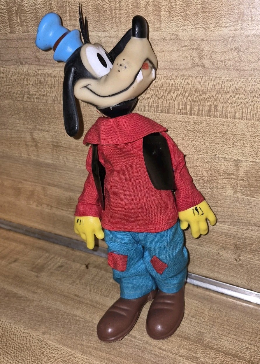 Vintage 1960s R Dakin Walt Disney Prod. Poseable Goofy 9