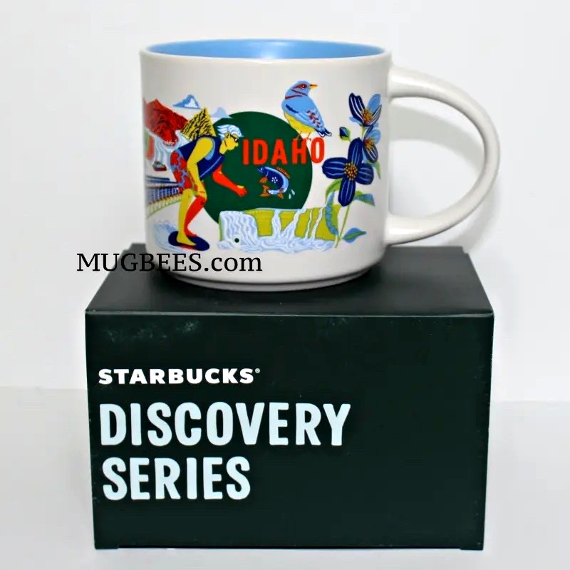 Starbucks Discovery Series IDAHO Ceramic Coffee Tea Cup Mug 14oz NEW