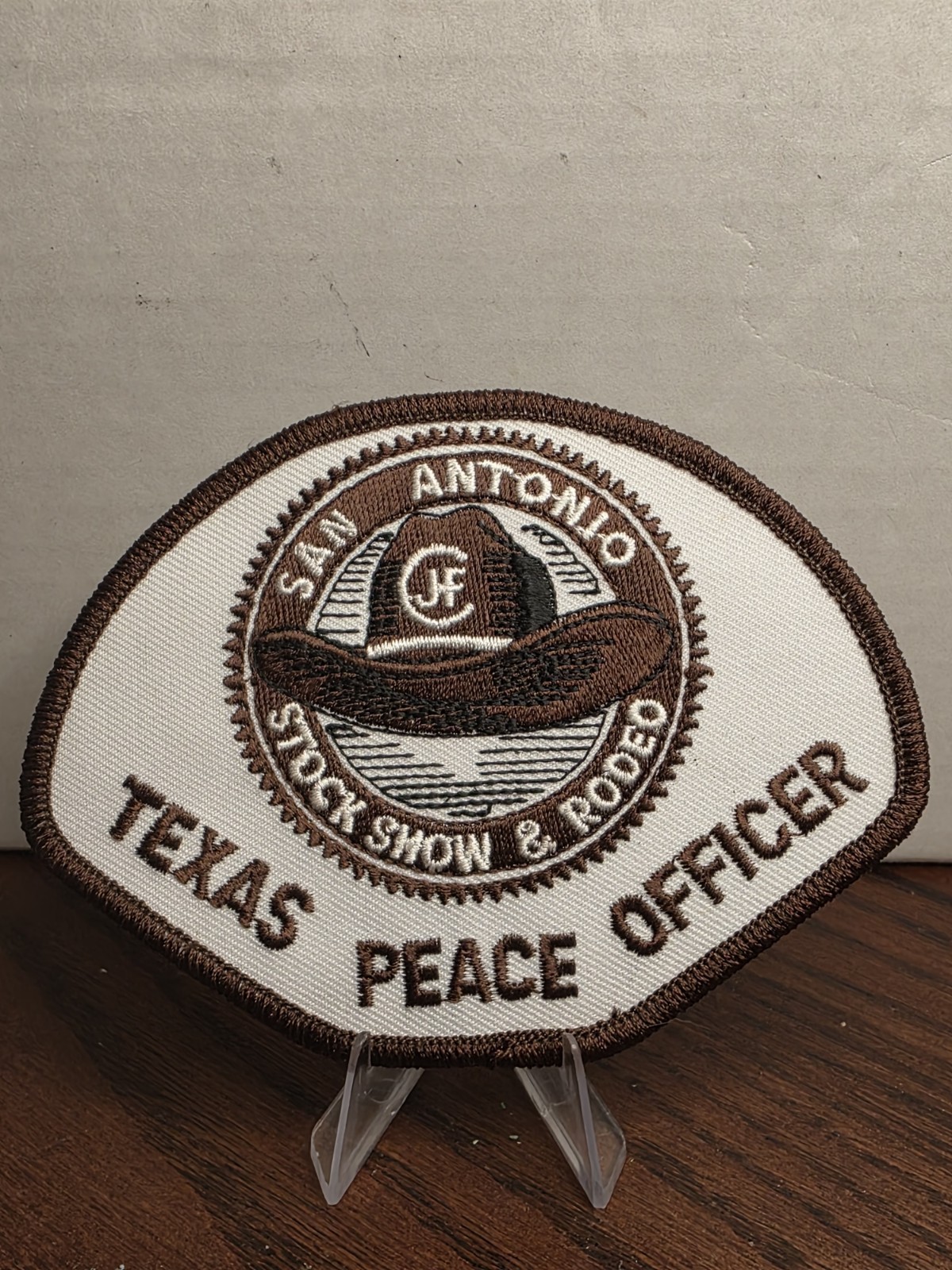 Vintage San Antonio Stock Show Rodeo Peace Officer Texas Police Patch Security Vintage San Antonio Stock Show Rodeo Peace Officer Texas Police Patch Security