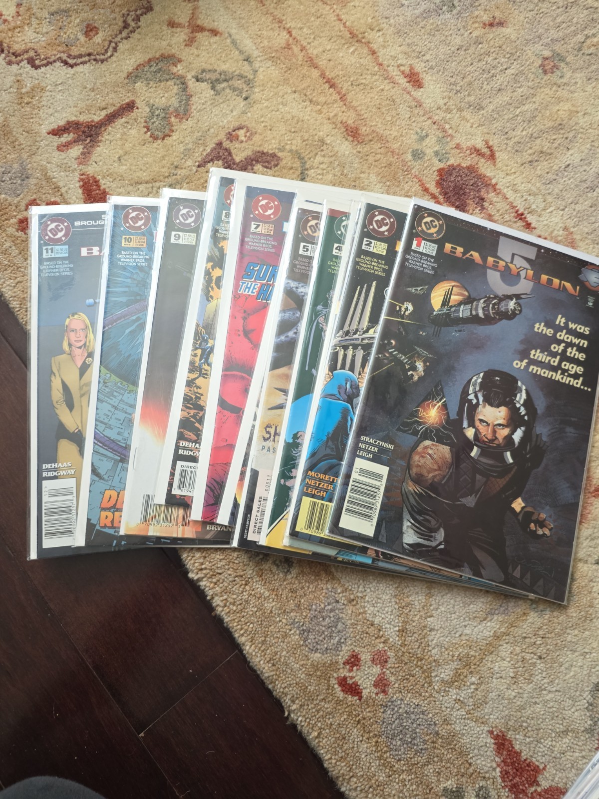 BABYLON 5 #1-11 COMPLETE SET DC Comics 1995 - VF to VF+
