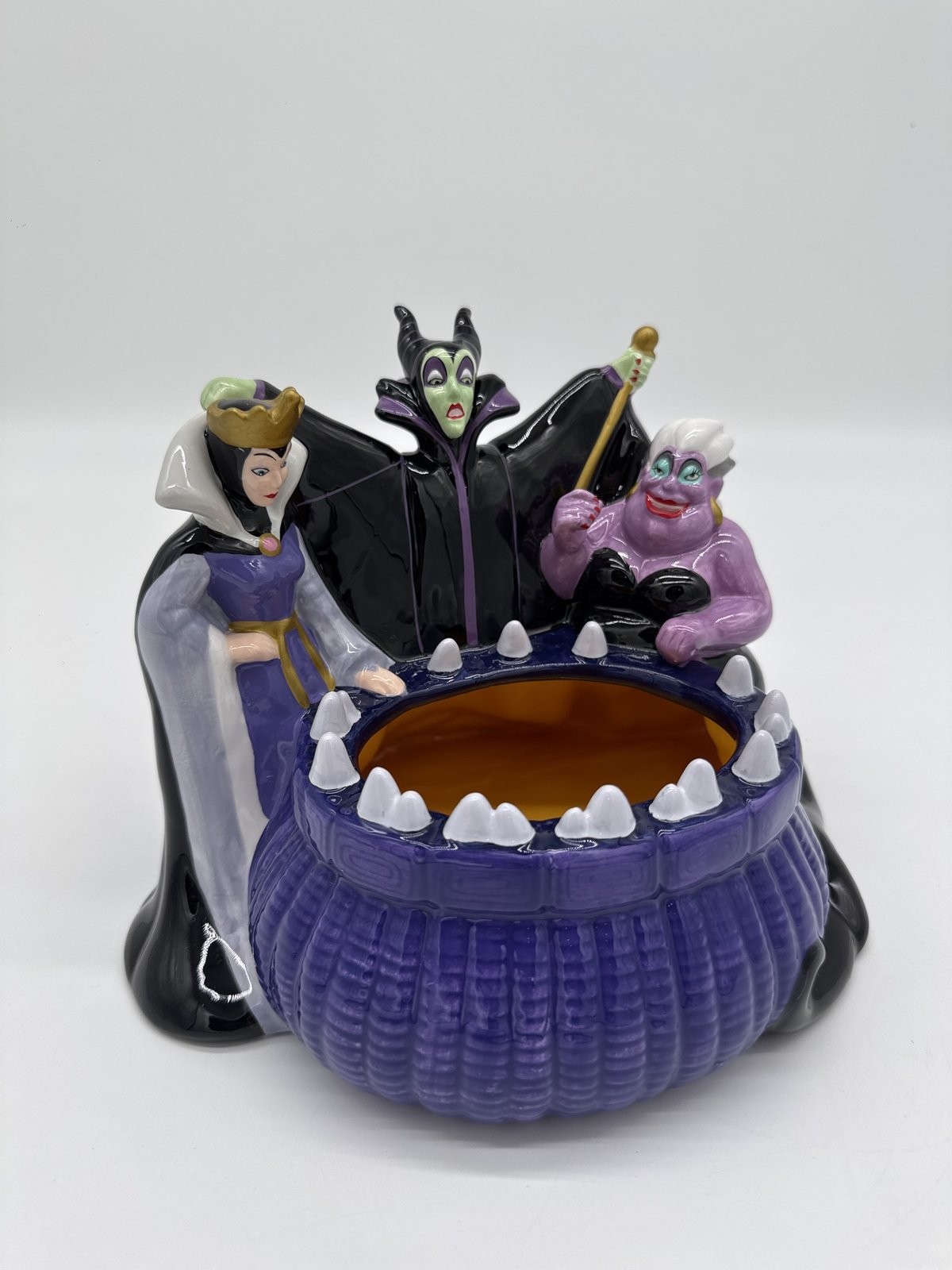 Disney Villains Ceramic Candy Dish Collectible Serving Bowl Character Design Disney Villains Ceramic Candy Dish Collectible Serving Bowl Character Design