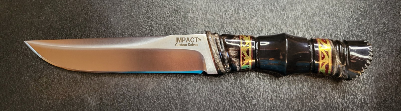 Impact Cutlery Custom D2 Steel Gold Medal Collector\'s Edition Knife- 2555 Impact Cutlery Custom D2 Steel Gold Medal Collector\'s Edition Knife- 2555