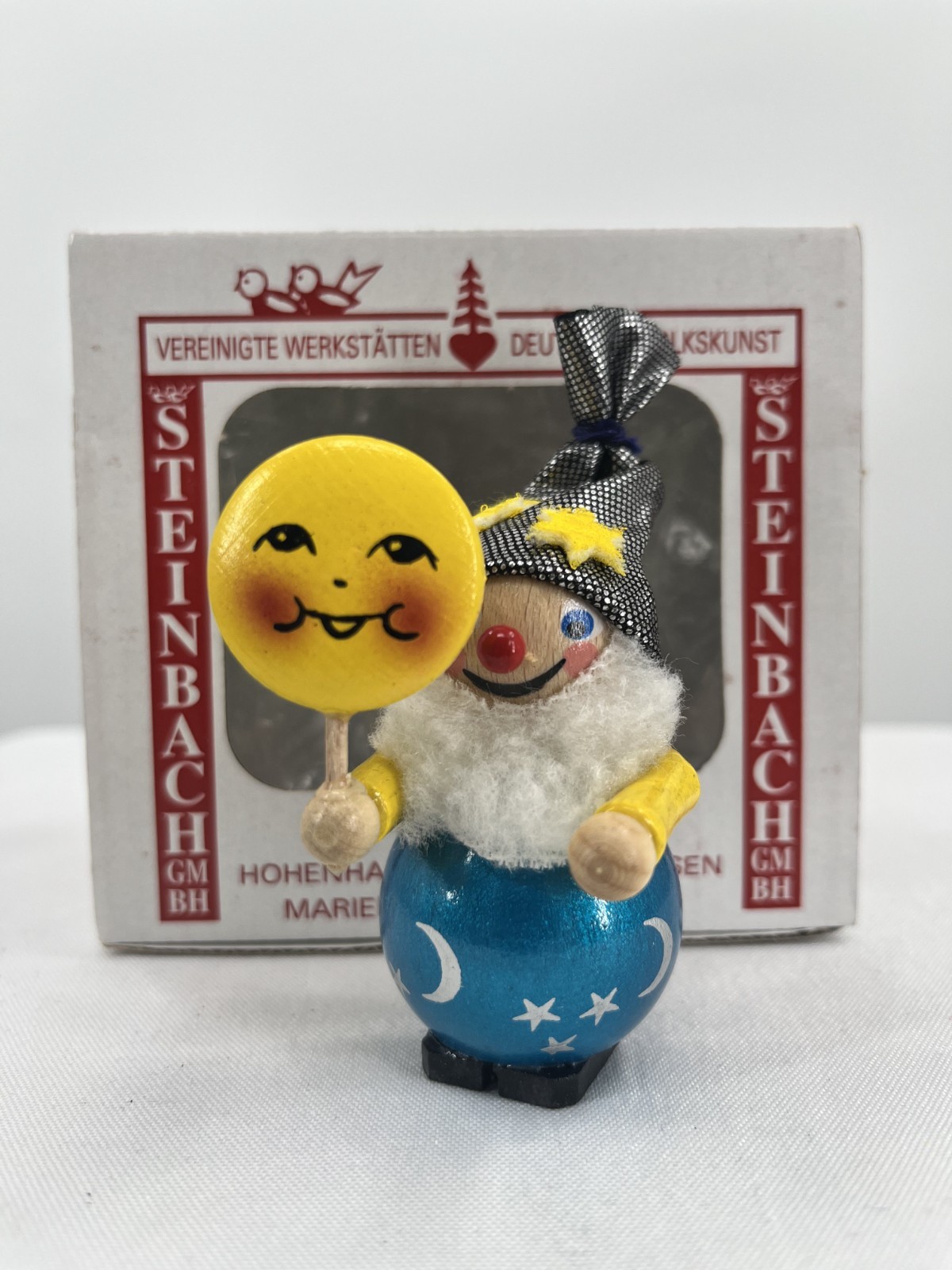 Steinbach CELESTIAL WIZARD Wooden Ornament w/ Box & Tag 3.5 Steinbach CELESTIAL WIZARD Wooden Ornament w/ Box & Tag 3.5