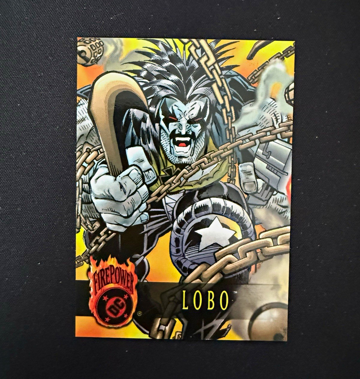 1996 Fleer DC Outburst Firepower #10 Lobo