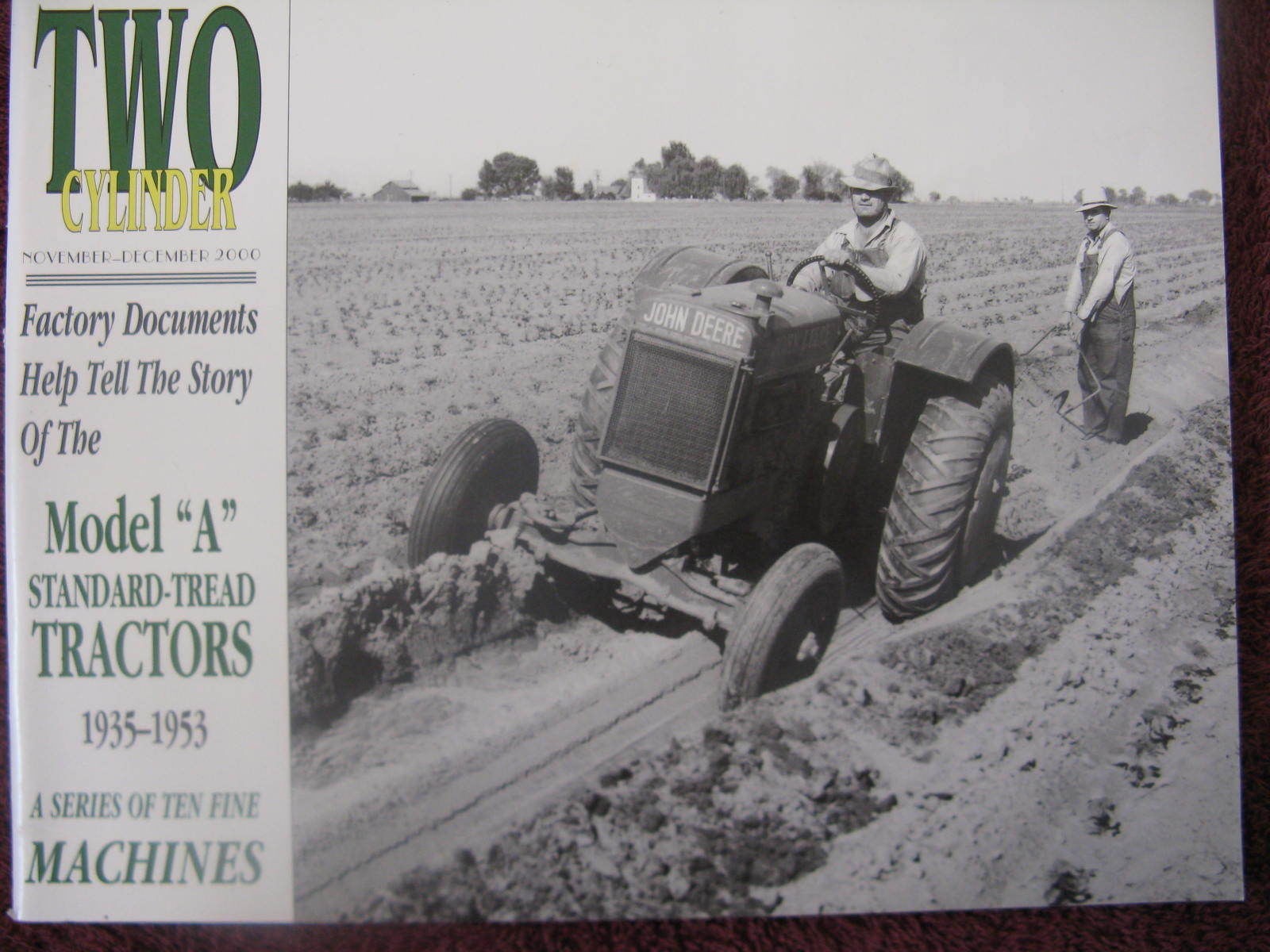 John Deere Model A (1935-1953) Standard AR, AO Two Cylinder