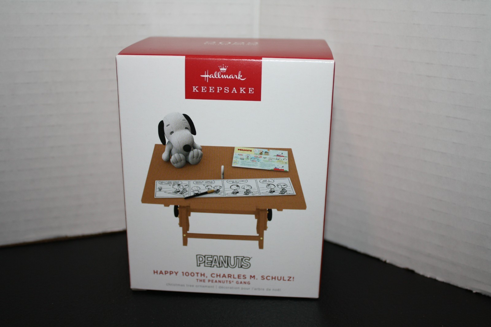 2022 Hallmark Keepsake Ornament Peanuts Happy 100th Charles M Schulz Limited NIB