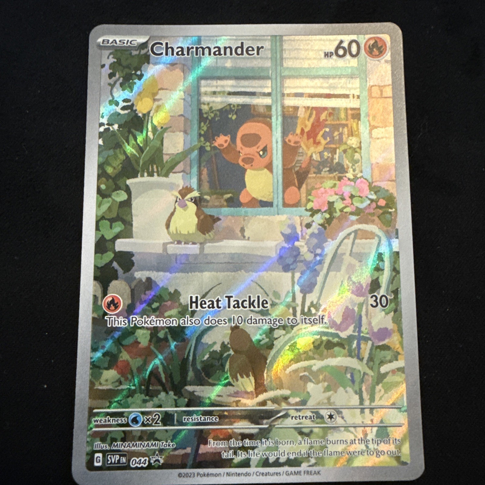 Pokémon TCG SV: Scarlet & Violet Promo Charmander 044 English Holo 2023