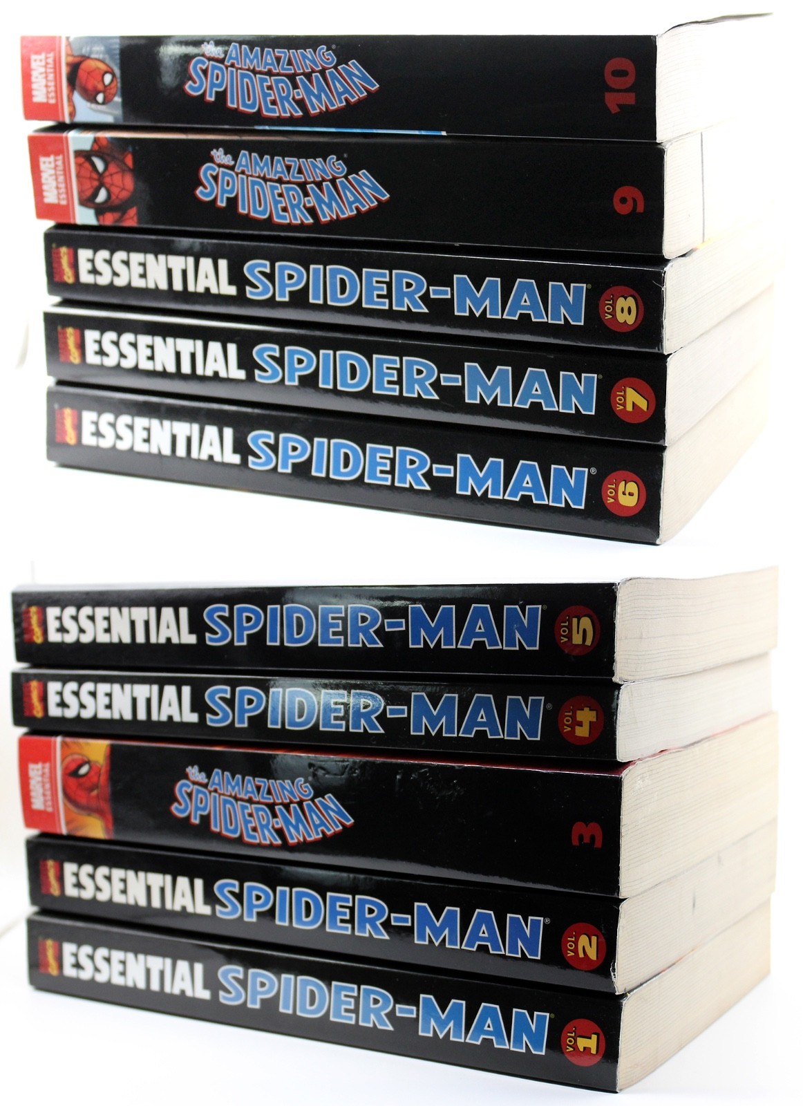 Marvel Essential: The Amazing Spider-Man TPB Set Vol. 1-10 Marvel Essential: The Amazing Spider-Man TPB Set Vol. 1-10