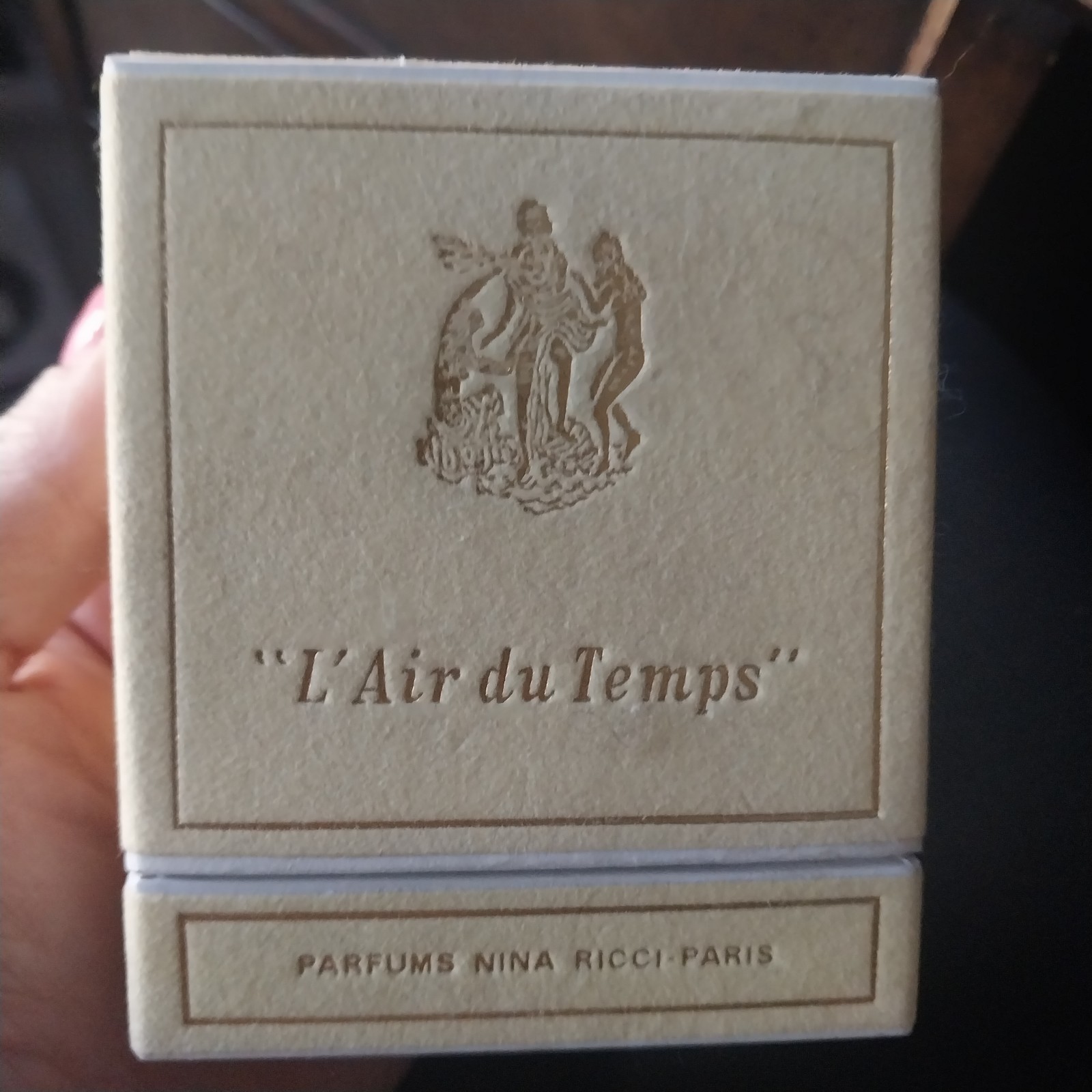 Vintage L\'Air du Temps Nina Ricci Mini Perfume Parfum 7.5 ml 1/4 oz