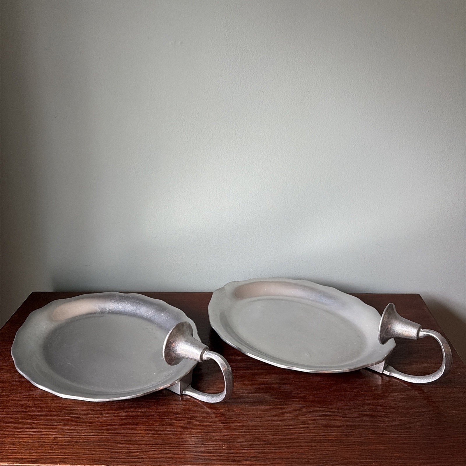 Pair of Vintage Wilton Armetale Pewter 15 Pair of Vintage Wilton Armetale Pewter 15