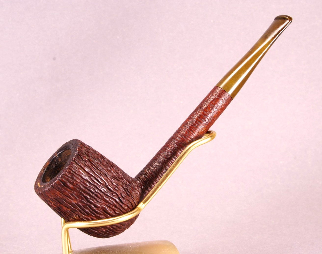 Vintage Savinelli Mochameer 7004 Billiard Smoking Pipe Italy (№15\\19)