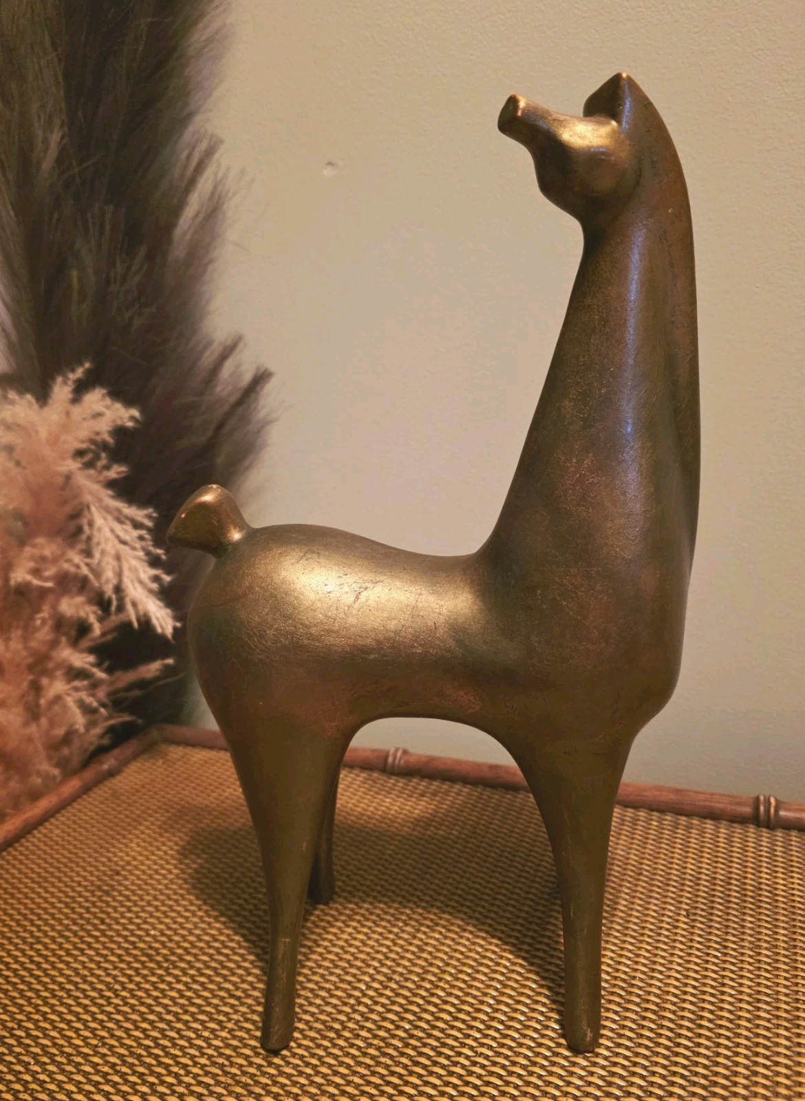 Sascha Brastoff Gold Glazed MCM Horse Sculpture *RARE* Sascha Brastoff Gold Glazed MCM Horse Sculpture *RARE*