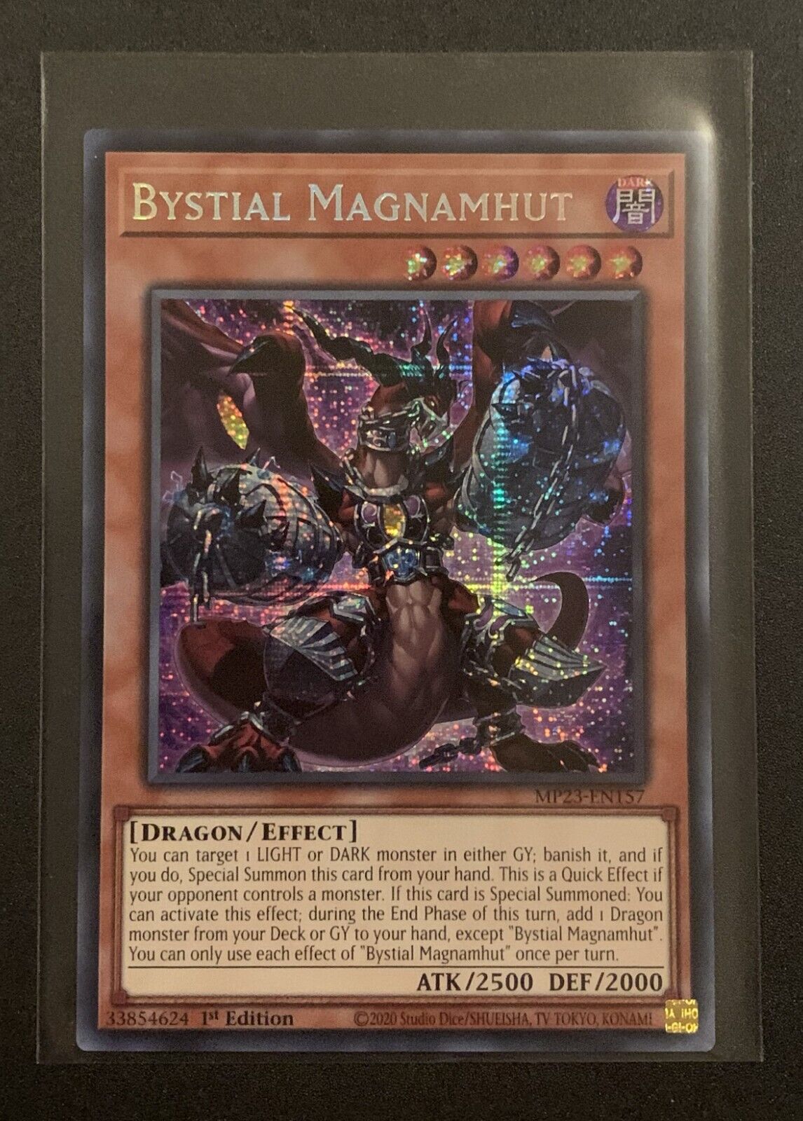 Bystial Magnamhut - MP23-EN157 - Prismatic Secret Rare - 1st Edition - YuGiOh