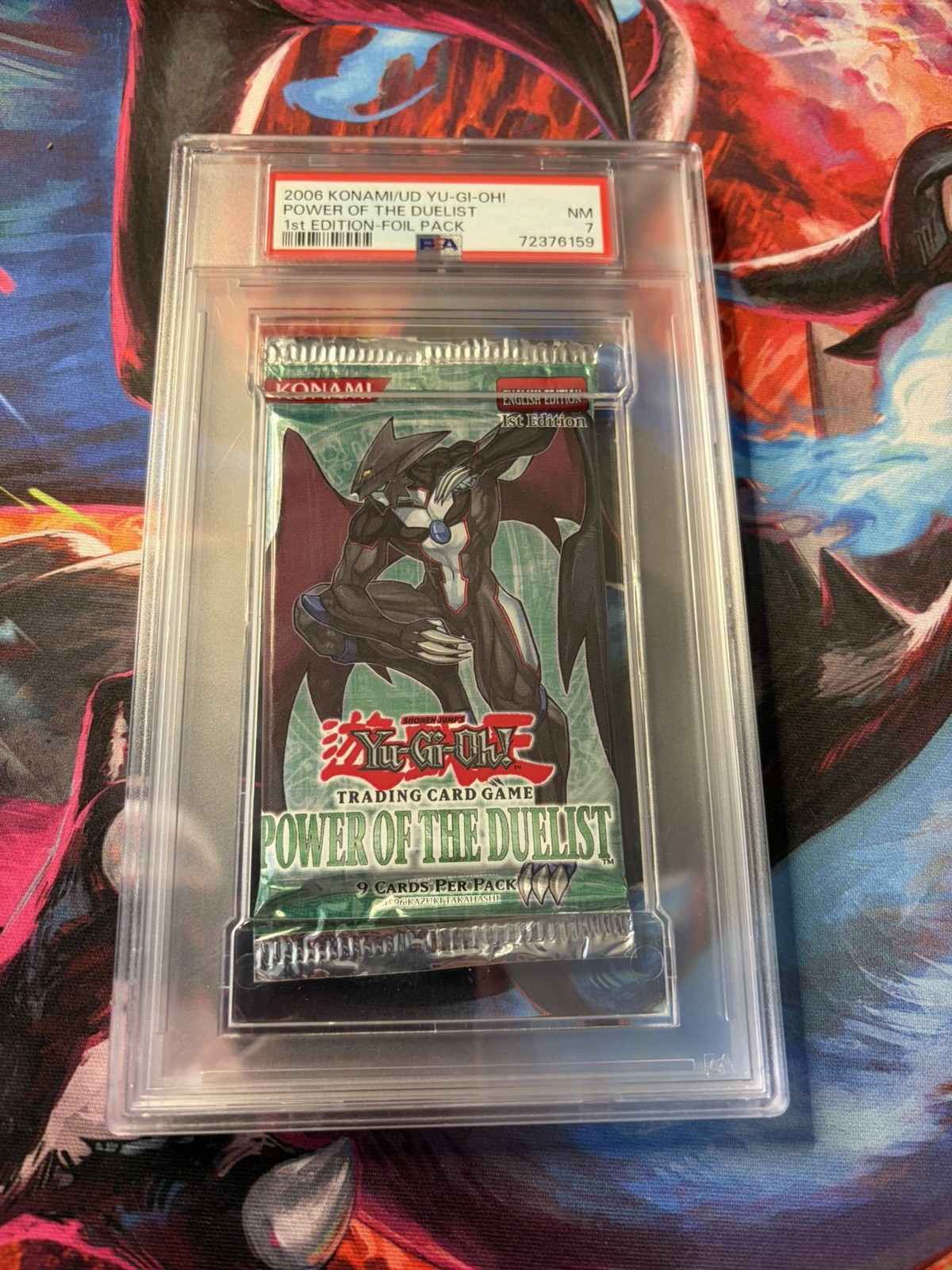 Yu-Gi-Oh Power of the Duelist Booster 1st Edition 2006 English PSA 7 NM
