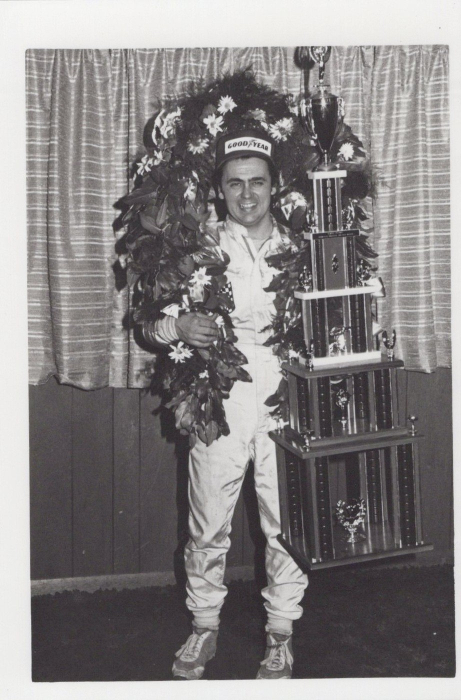 Geoff Bodine Budweiser 200 Win Oswego Speedway 1981 - Original Photo