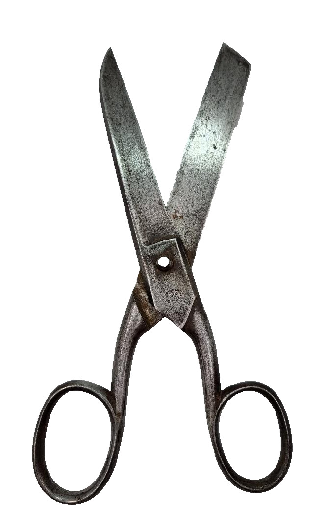 Vintage Tailor's Christians Scissors Solingen Germany Early Last Century