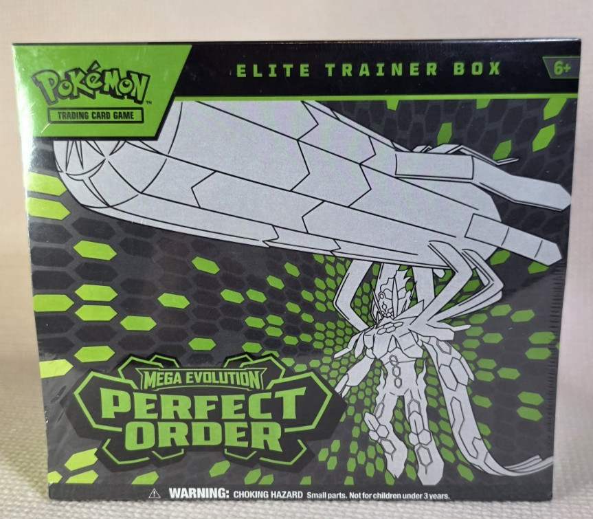 Pokemon TCG Mega Evolution Perfect Order Elite Trainer Box ETB Factory Sealed