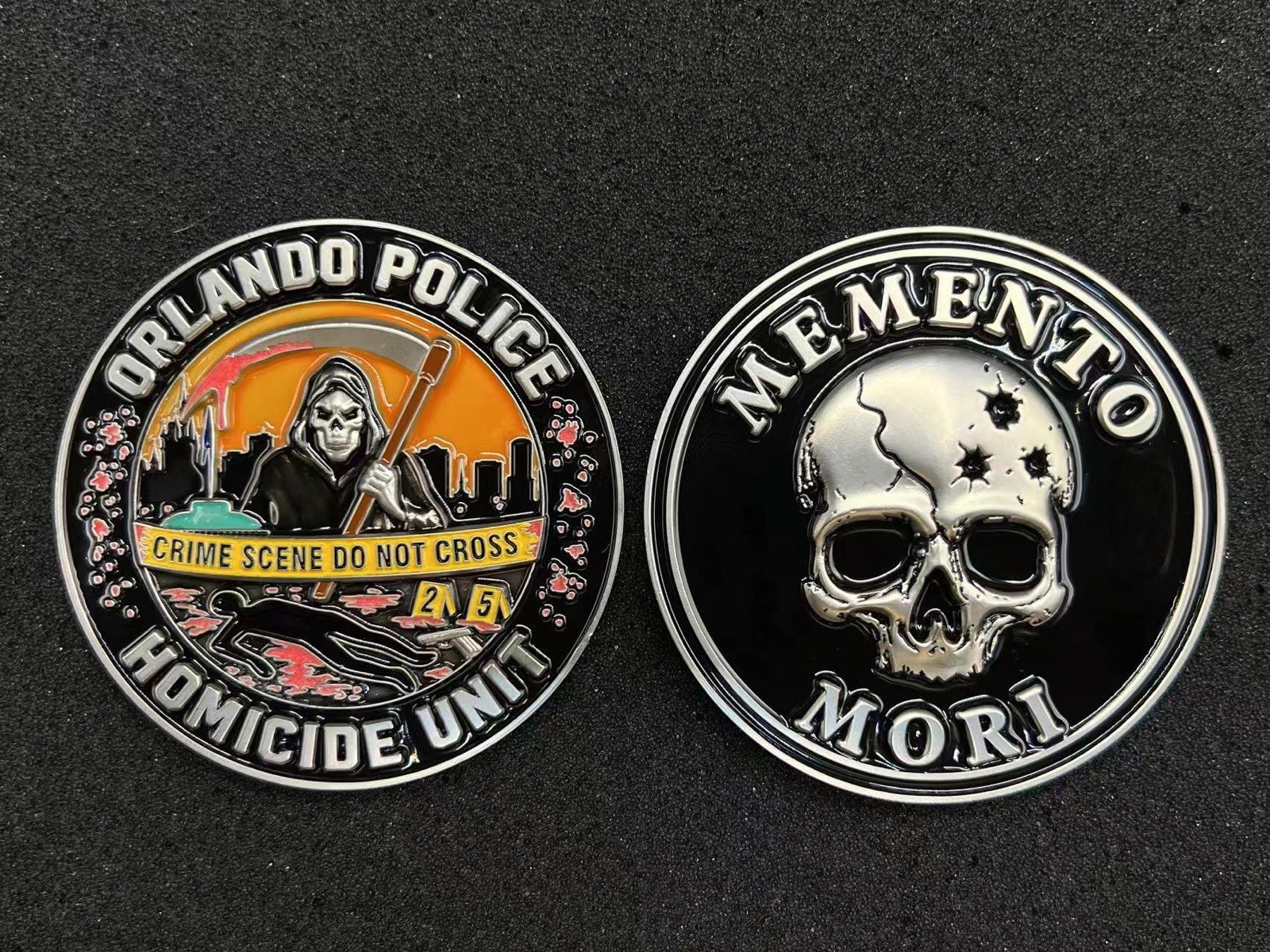 Orlando PD (FL) Homicide Unit Challenge Coin Orlando PD (FL) Homicide Unit Challenge Coin