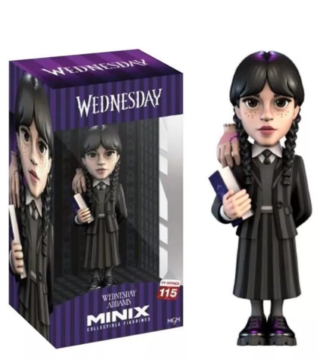 Minix Collectible Figure Addams Family Wednesday Minix Collectible Figure Addams Family Wednesday