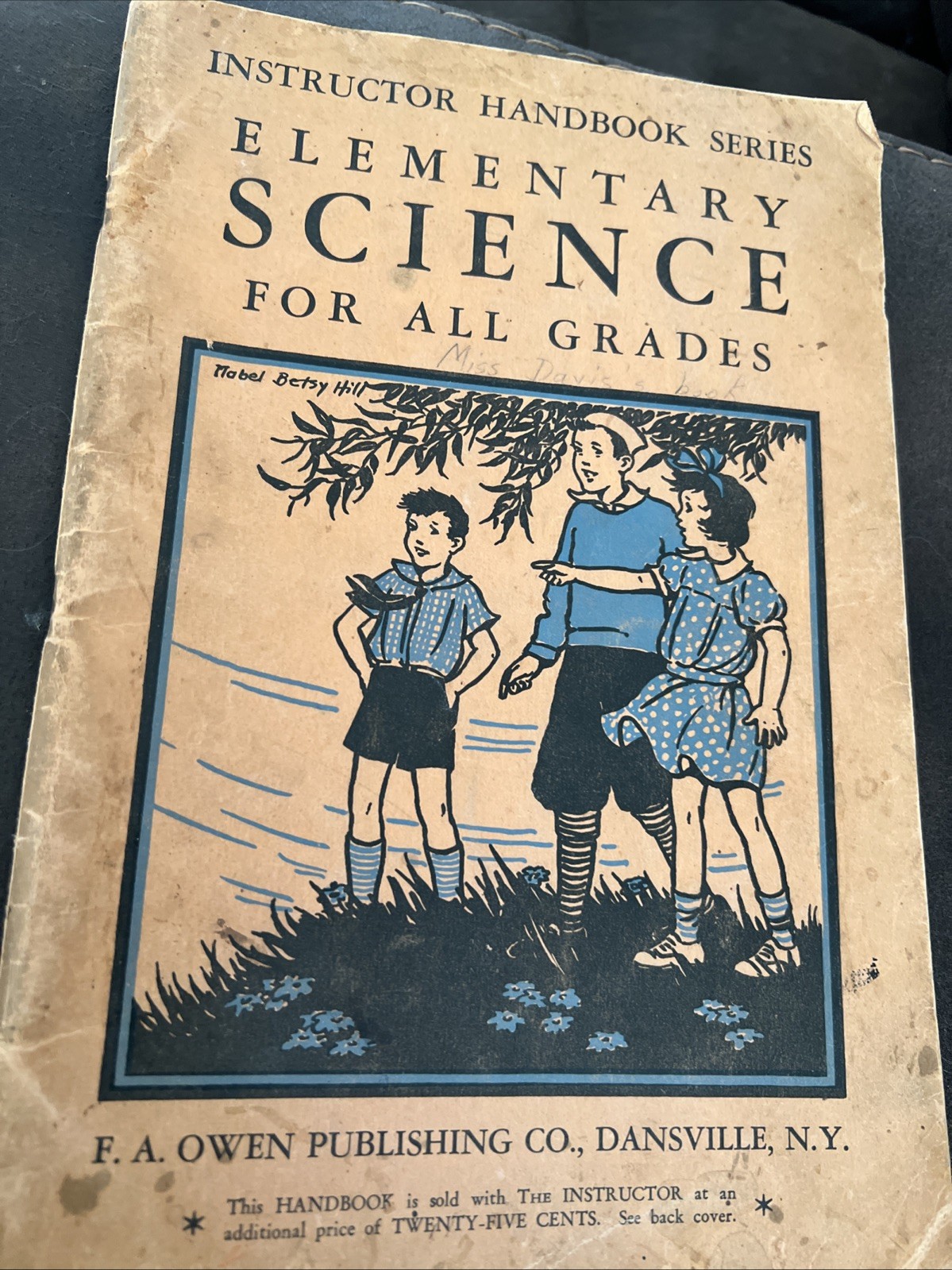 1936 INSTRUCTOR HANDBOOK SERIES ELEMENTARY SCIENCE VINTAGE