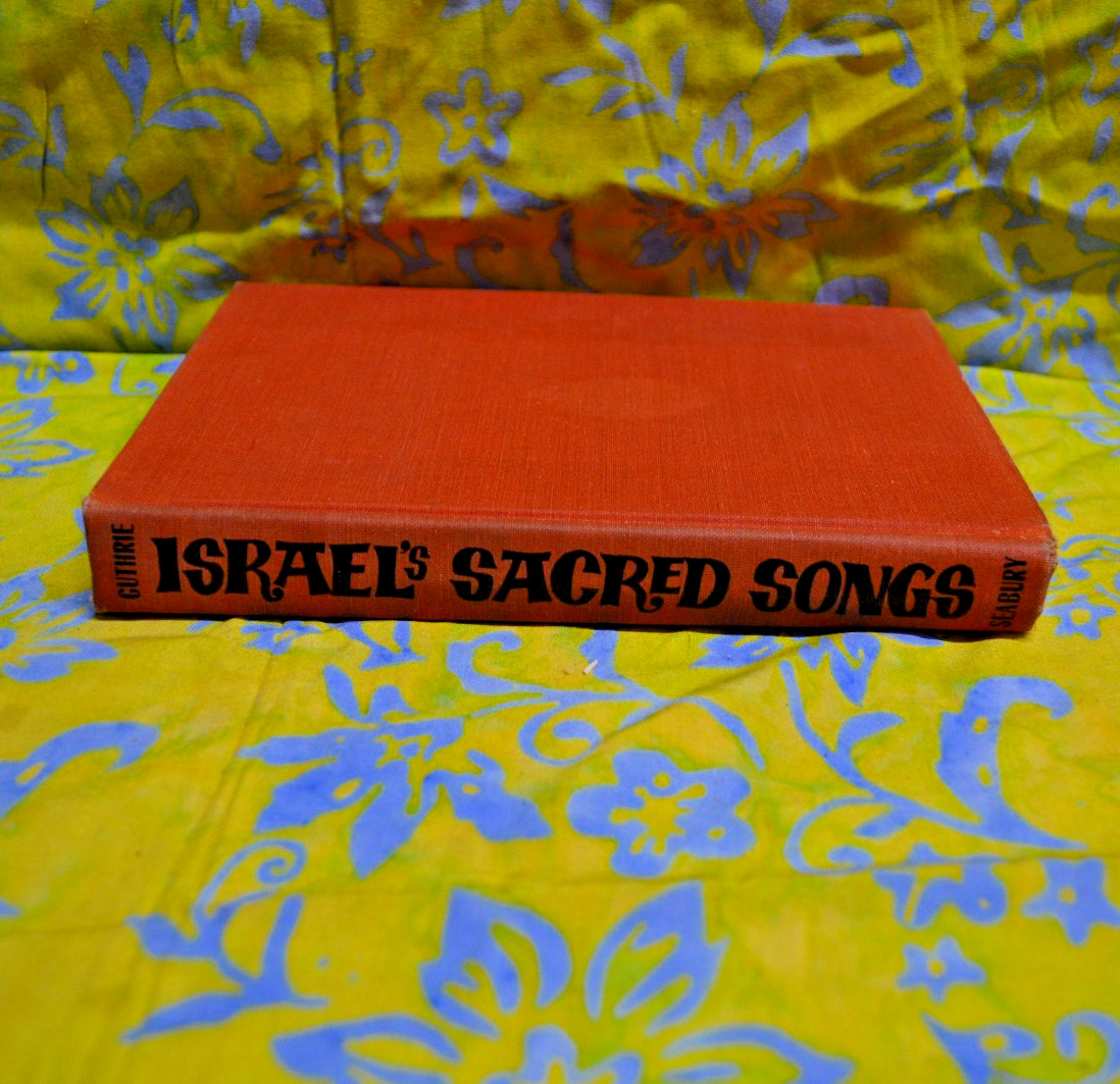 Israel’s Sacred Songs 1966 HC Jewish Music Book Seabury Press Vintage