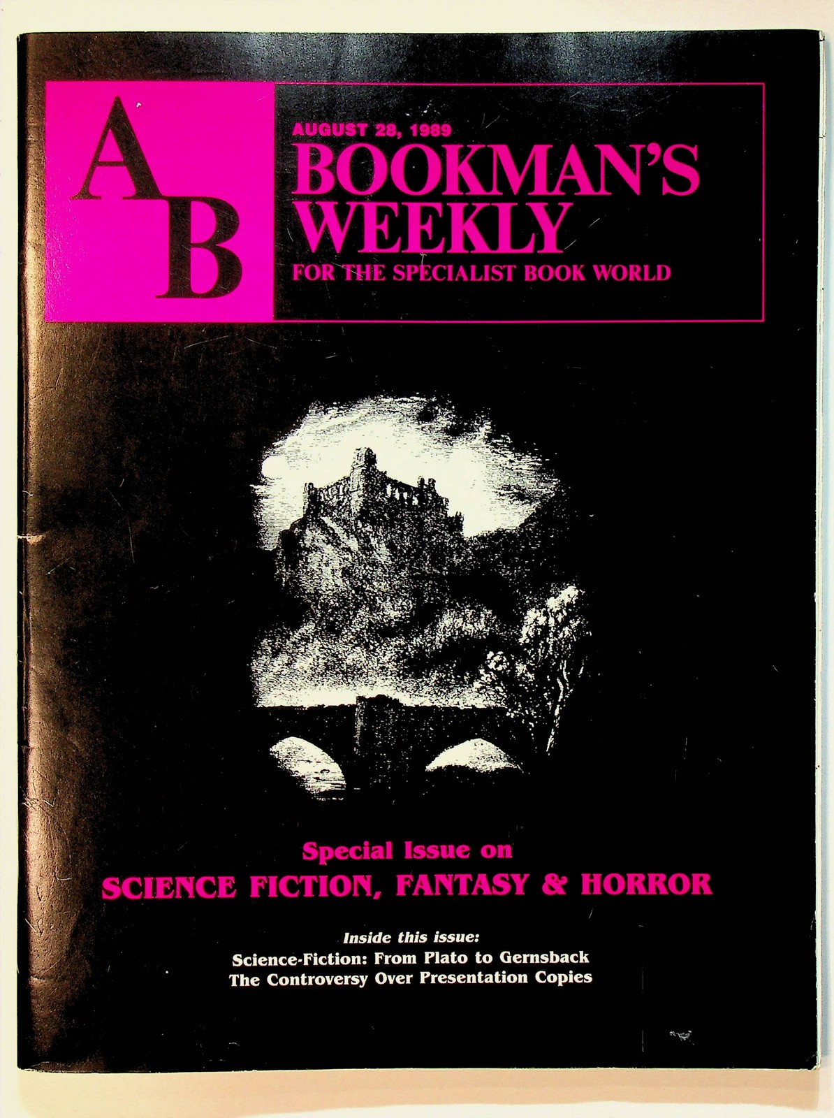 Bookman's Weekly Magazine Vol. 84 #9 VG 1989 Low Grade