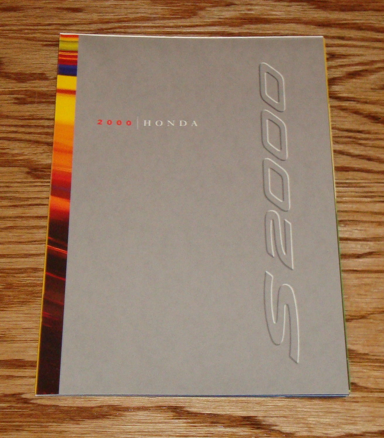 Original 2000 Honda S2000 Color Foldout Sales Brochure 00