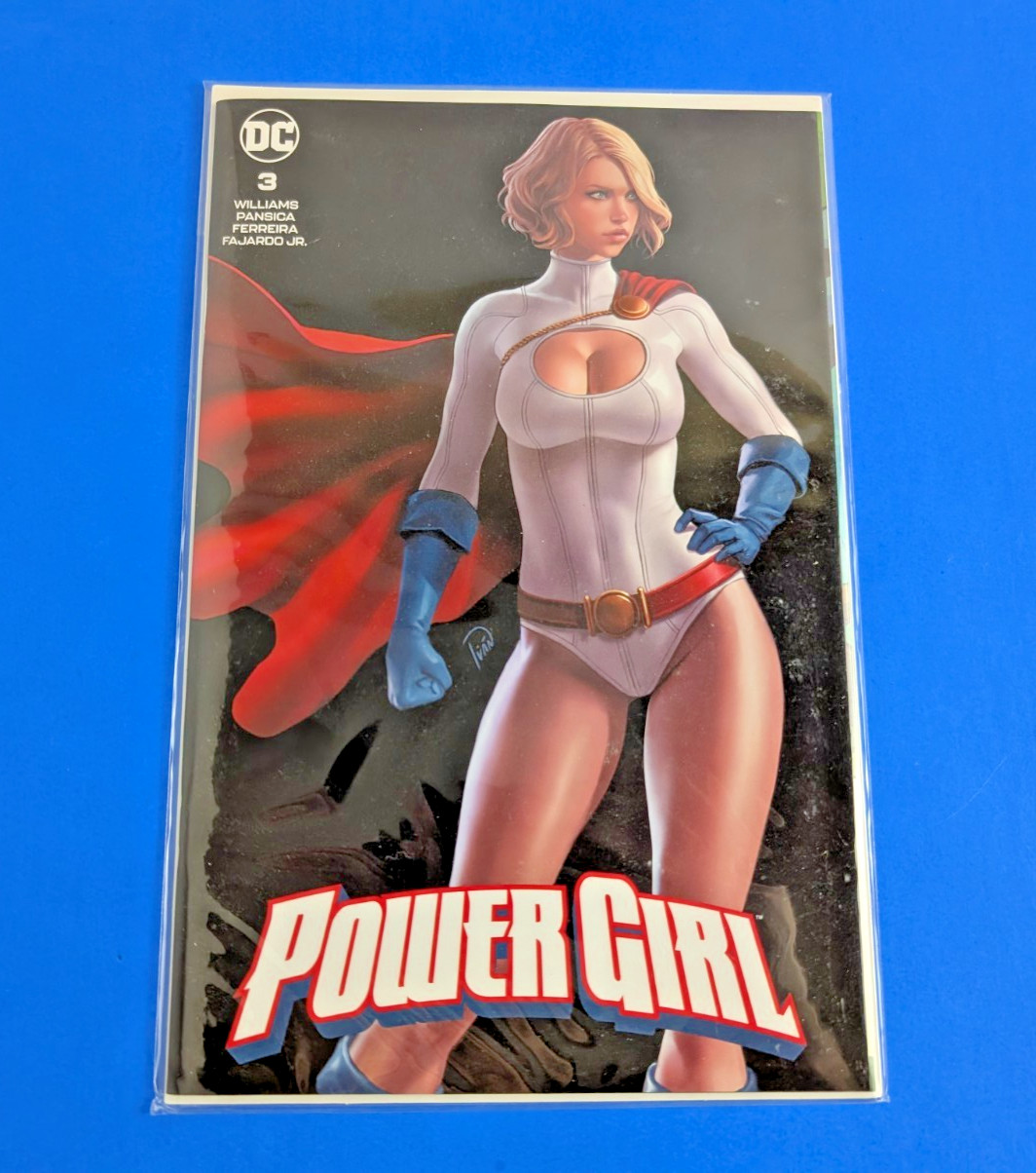 POWER GIRL #3 (IVAN TALAVERA EXCLUSIVE VARIANT)(2023) COMIC BOOK ~ DC