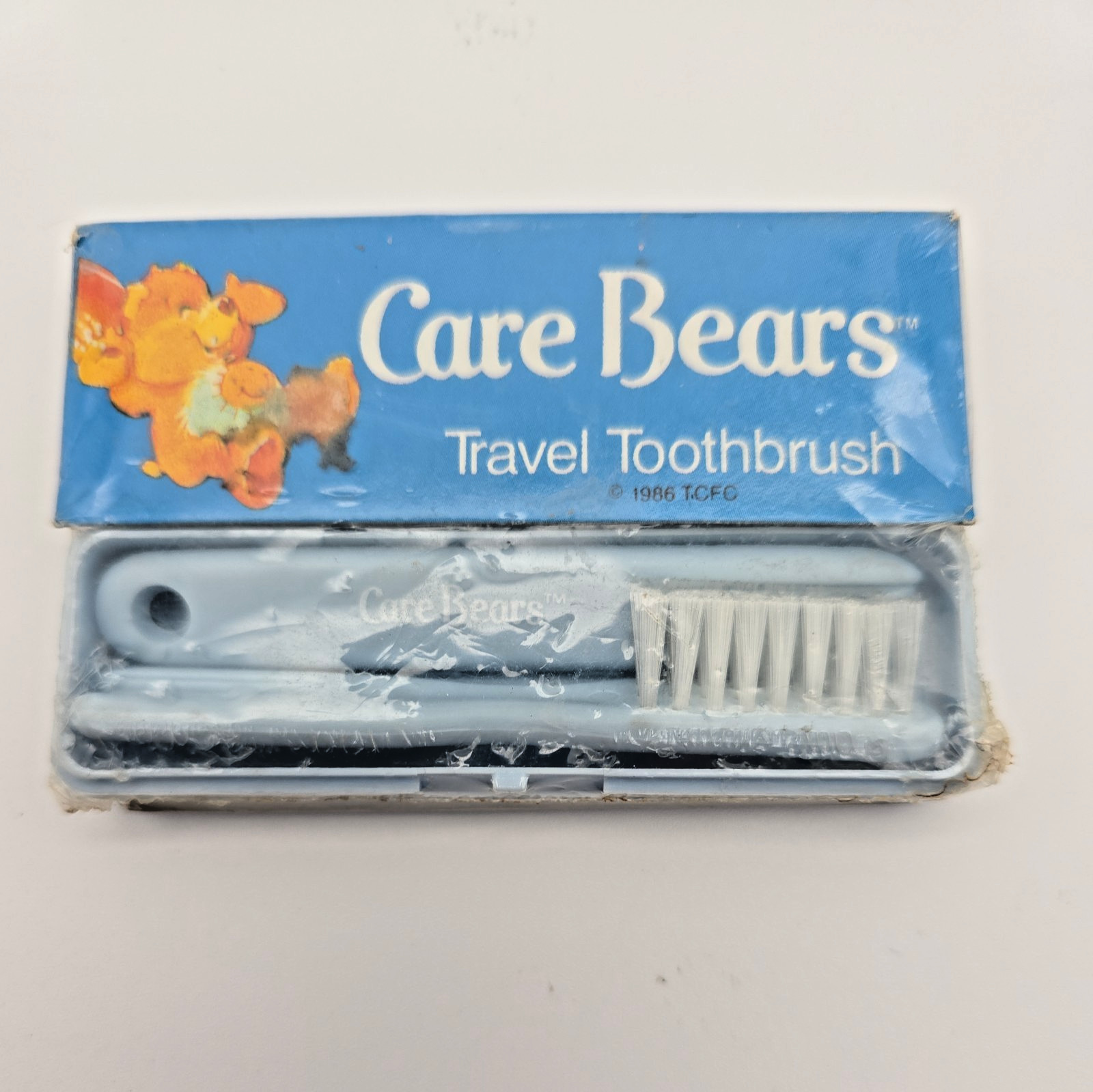 Vintage Care Bears Travel Toothbrush, 1986, New unopened Vintage Care Bears Travel Toothbrush, 1986, New unopened