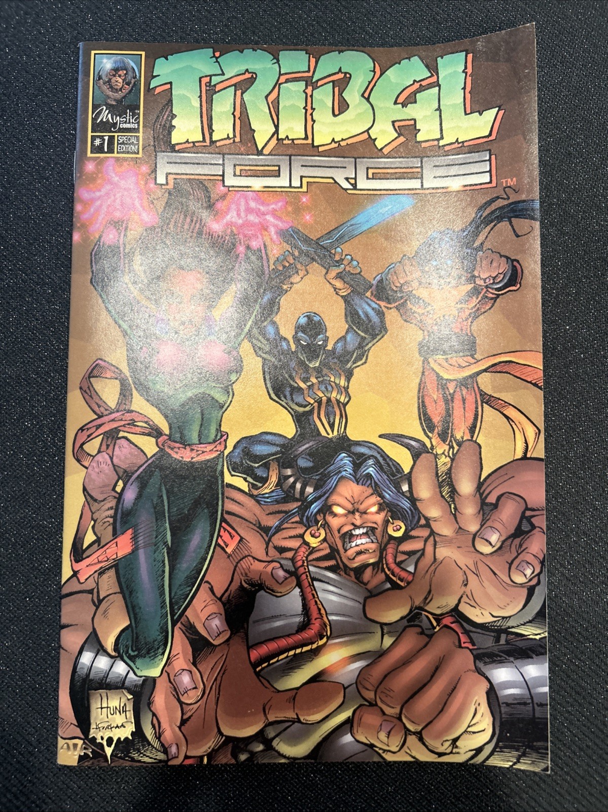 Tribal Force #1 1996 Mystic Special Edition One-Shot 1st All Native Team Comic Tribal Force #1 1996 Mystic Special Edition One-Shot 1st All Native Team Comic