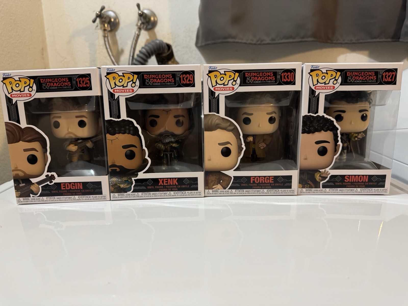Funko Pop Dungeons And  Dragons Honor Among Thieves Lot Set of 4 W/Protector