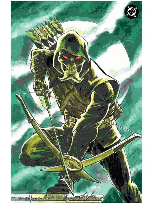 Absolute Green Arrow #6 MIKE GRELL Retailer Exclusive FOIL VARIANT 1st