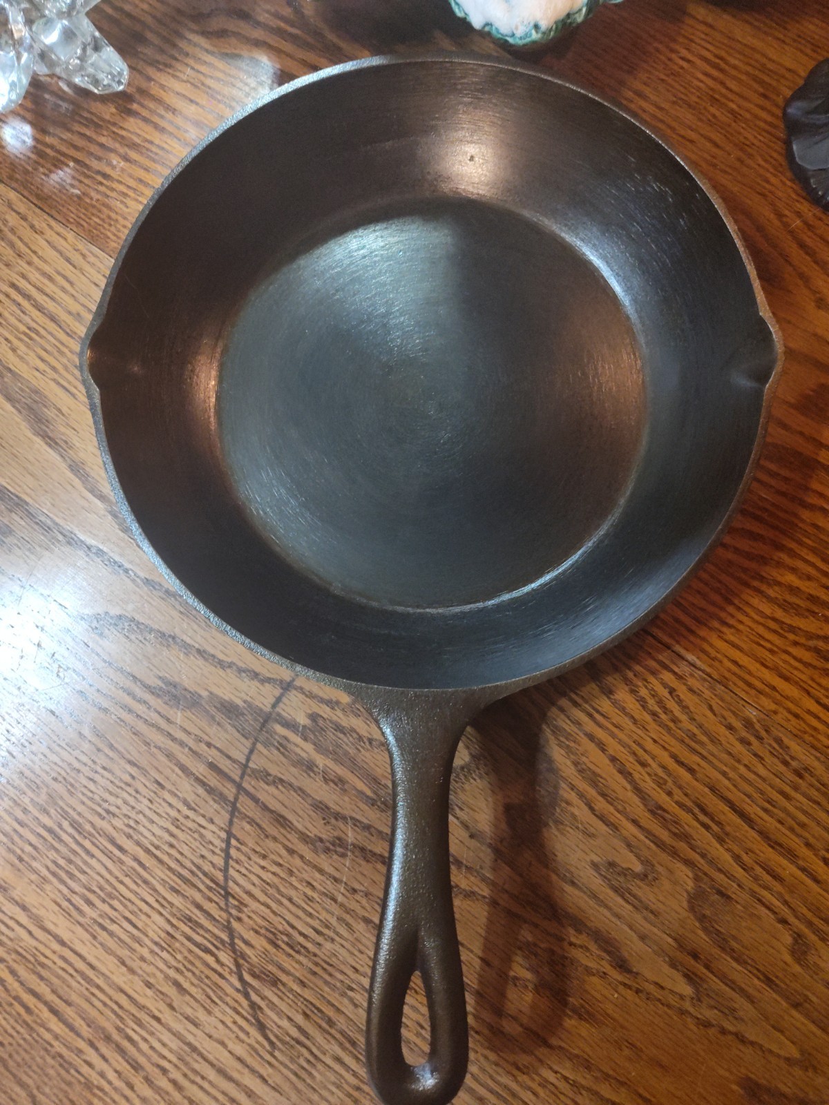Vintage Lodge Cast Iron Skillet Chef Skillet 10\ Vintage Lodge Cast Iron Skillet Chef Skillet 10\
