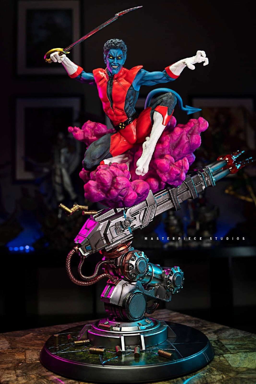 Custom 1/4 MadX Marvel X-Men Nightcrawler Figure Statue Wolverine Magneto Storm Custom 1/4 MadX Marvel X-Men Nightcrawler Figure Statue Wolverine Magneto Storm