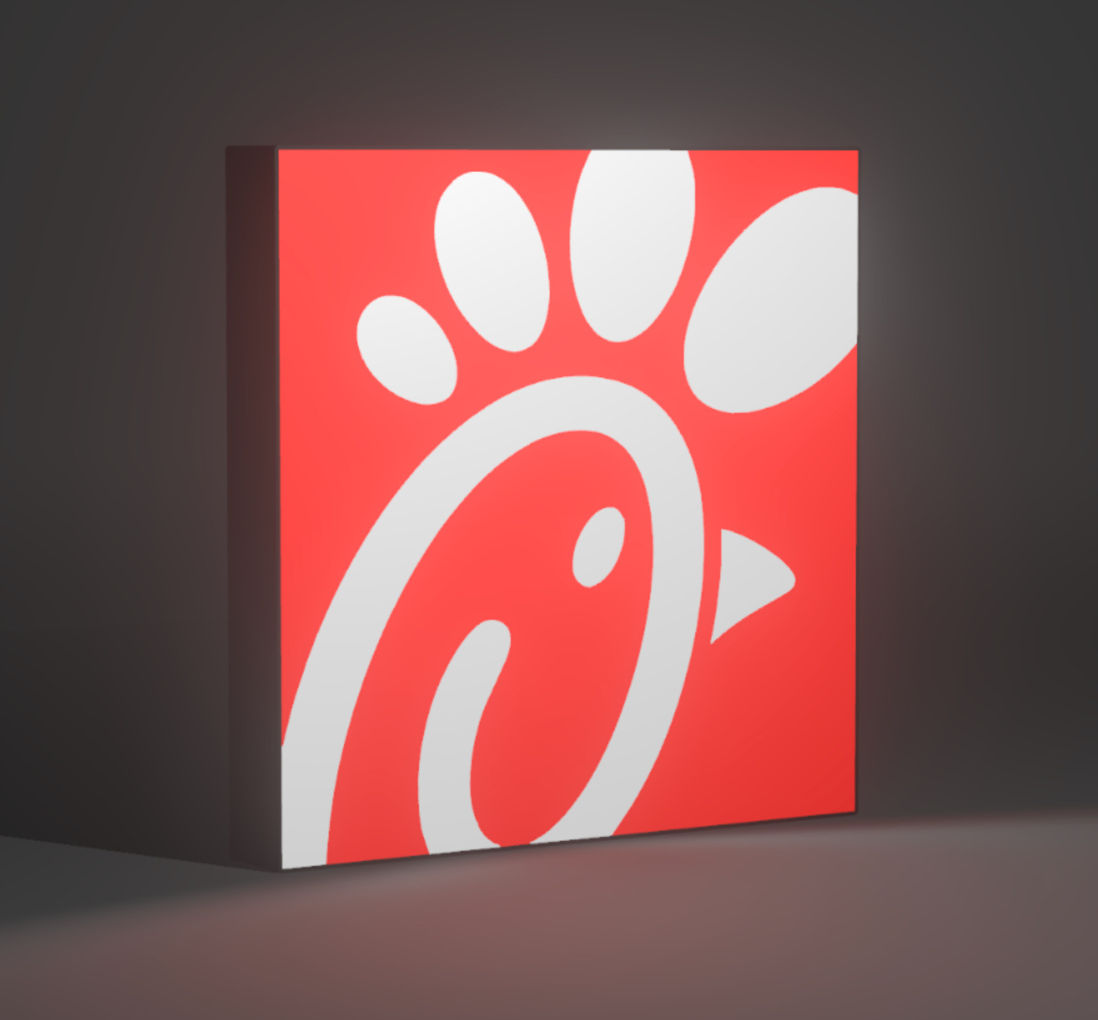 CHICK-FIL-A LED SIGN LIGHT BOX LARGE 12.2 CHICK-FIL-A LED SIGN LIGHT BOX LARGE 12.2