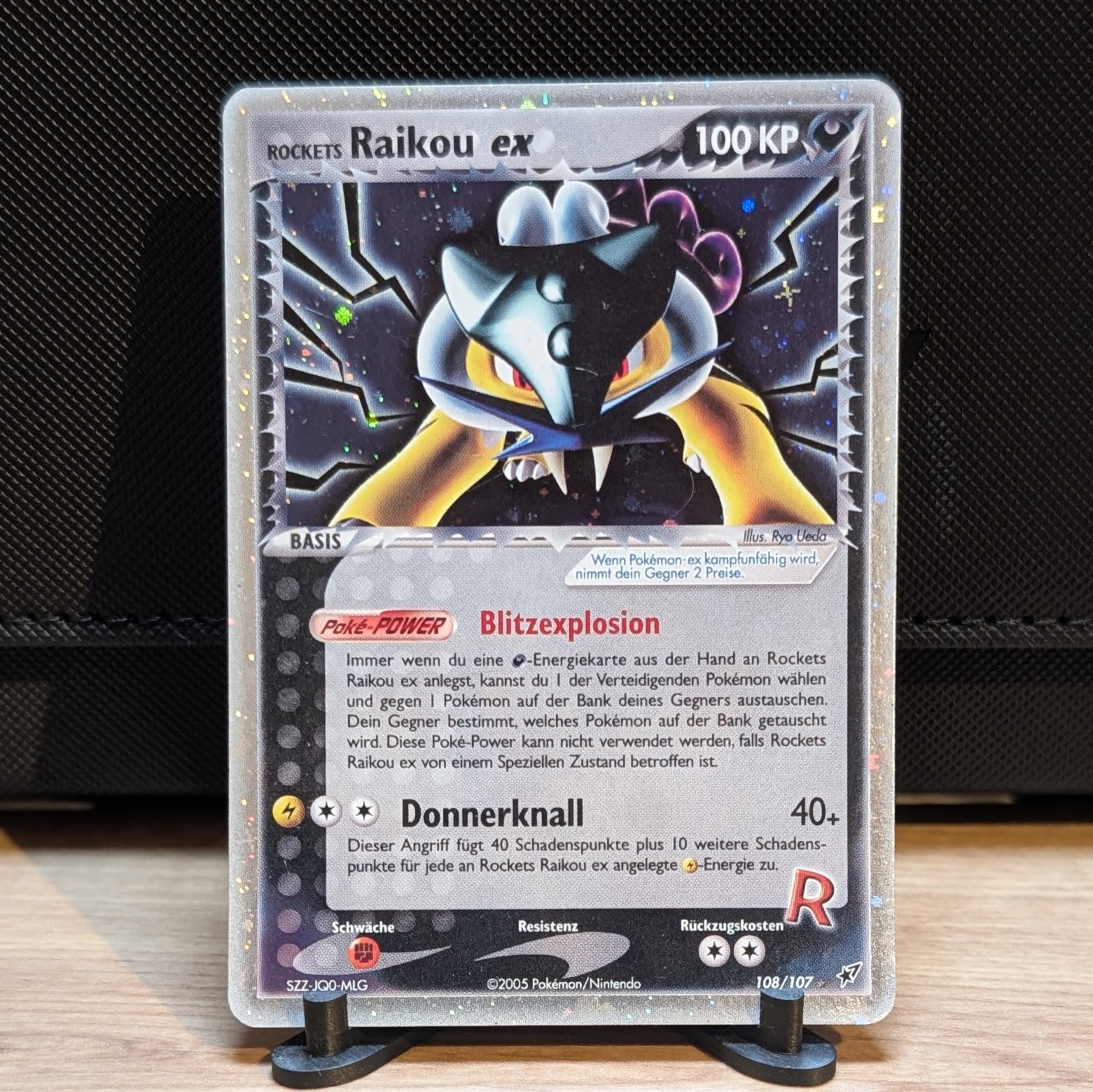Rockets Raikou ex 108 EX Deoxys Unlight MP Pokemon Card Rockets Raikou ex 108 EX Deoxys Unlight MP Pokemon Card
