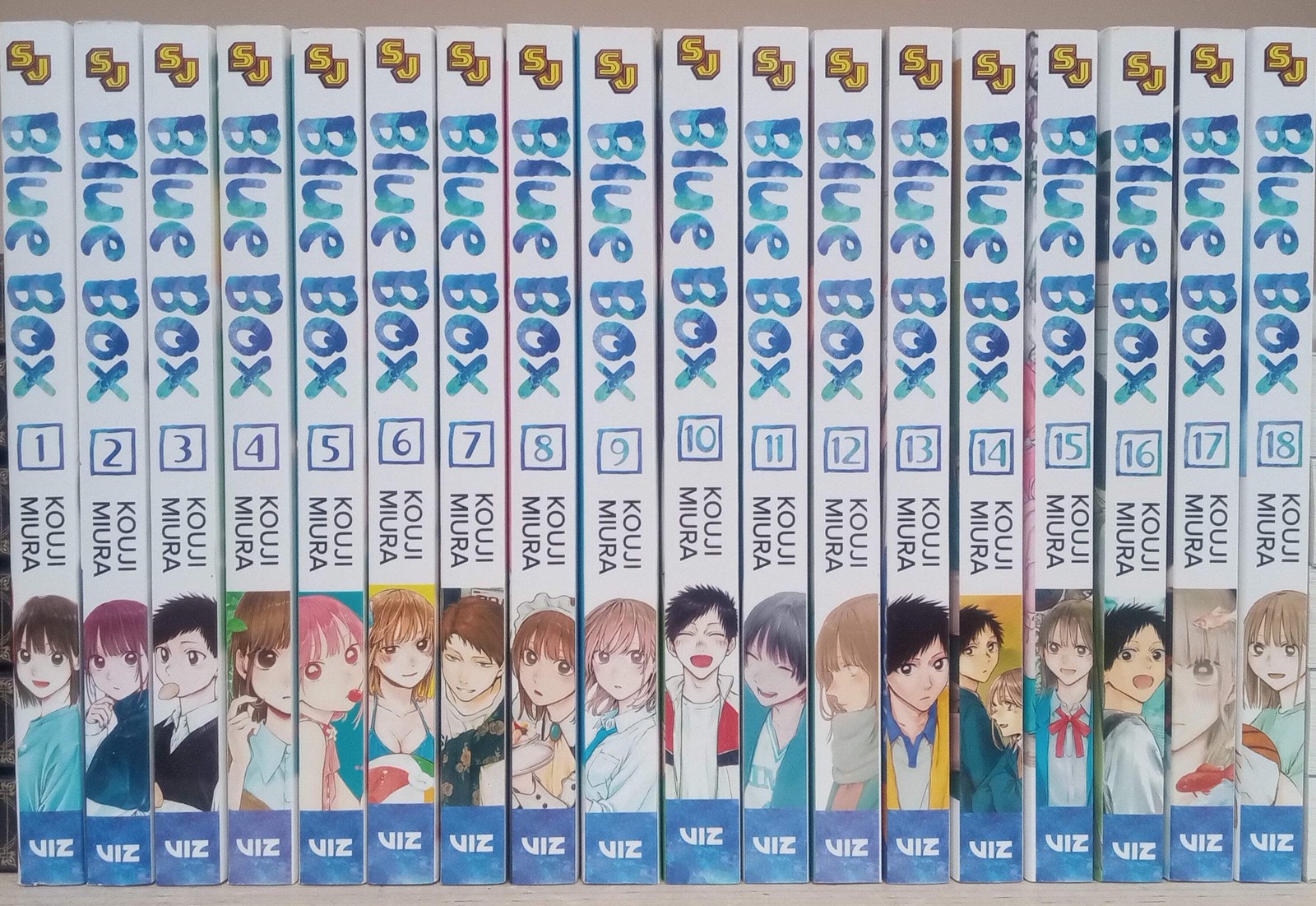 Blue Box Vol. 1-21 Manga Set English