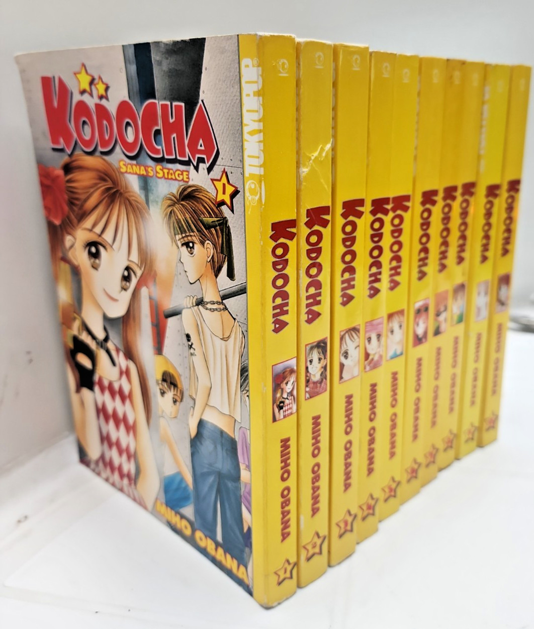 COMPLETE SET Kodocha Sana's Stage Manga 1-10 English OOP   [72]