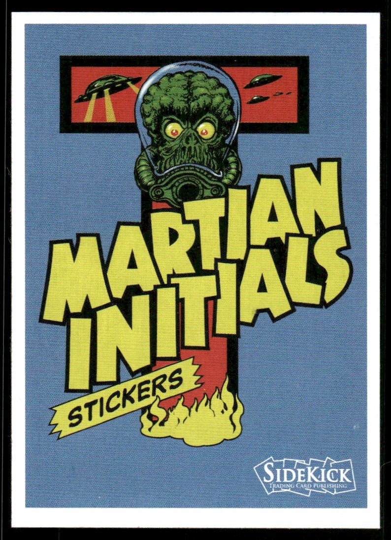 Martian Initials 2025 Alien UFO Promo Card (NM)
