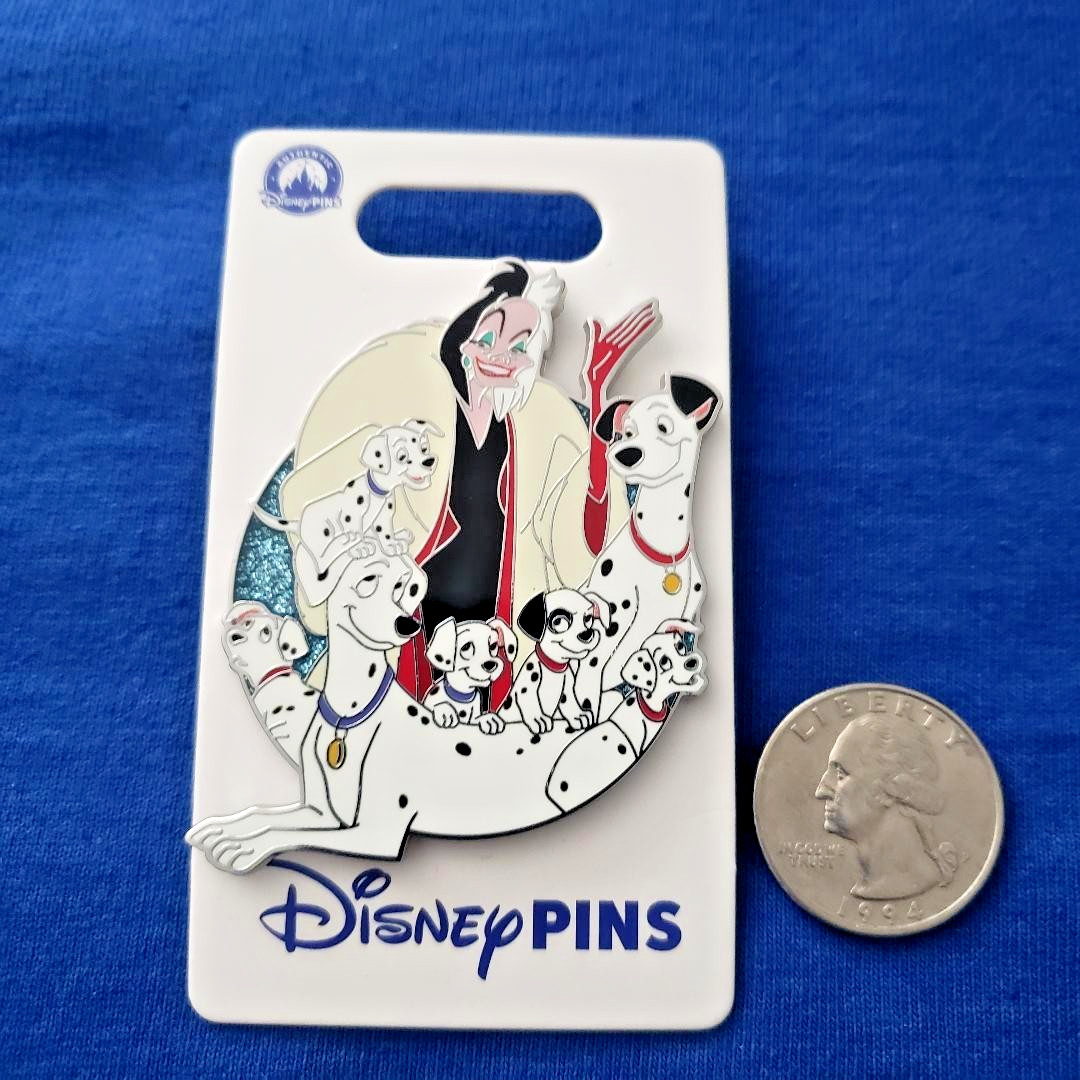 2025 Disney Parks Family Cluster 101 Dalmatians Cruella Pongo Perdita OE Pin 2025 Disney Parks Family Cluster 101 Dalmatians Cruella Pongo Perdita OE Pin