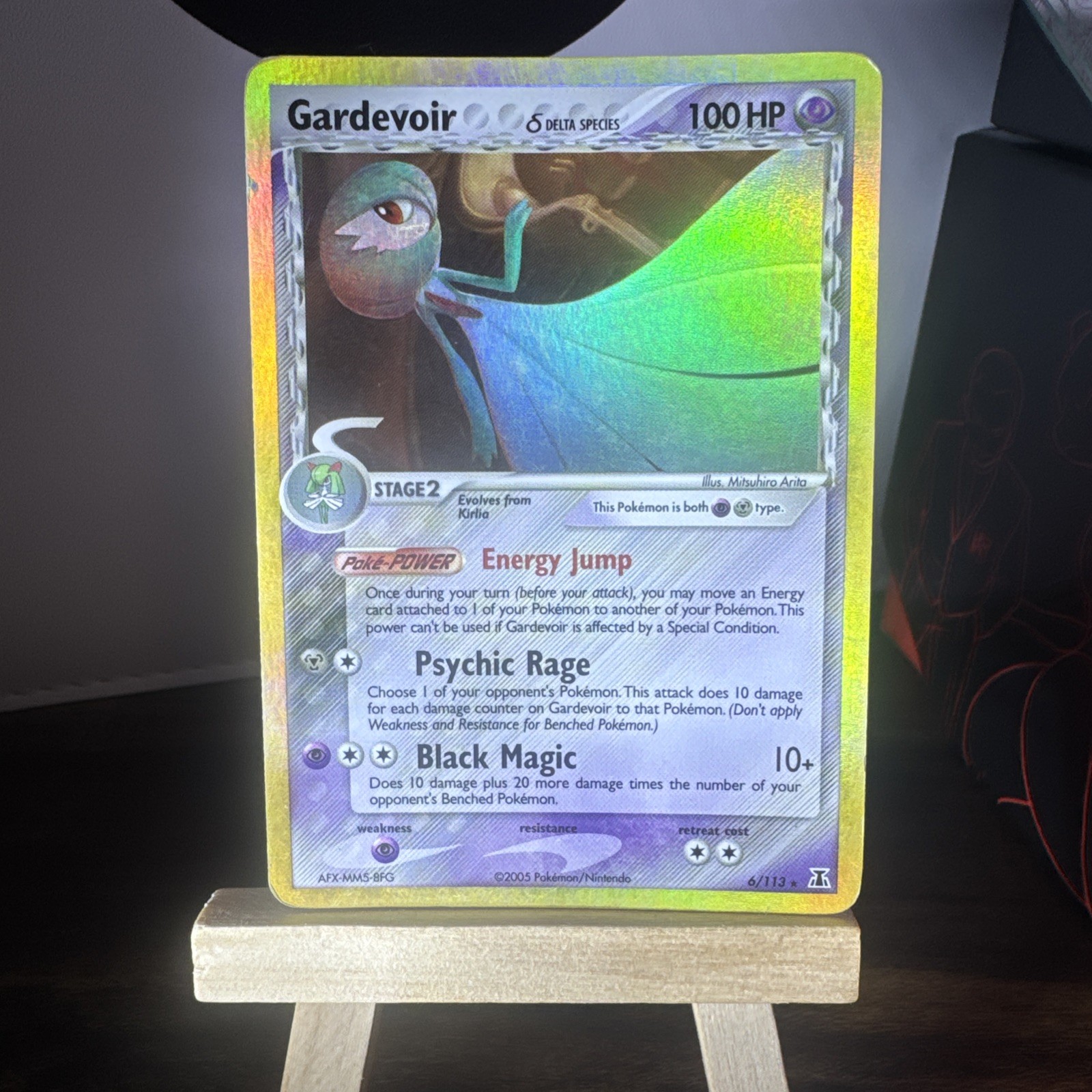  Gardevoir 6/113 Delta Species Holo Rare MP