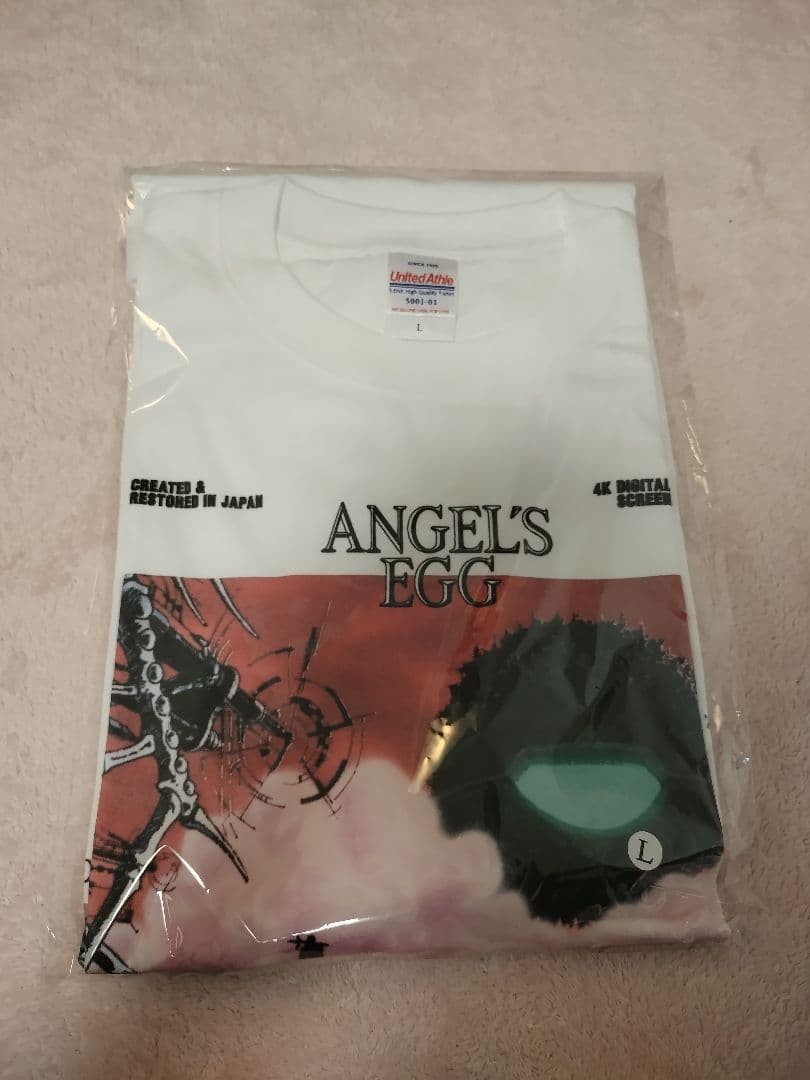 Mamoru Oshii Angel\'s Egg Movie Official T-Shirt White Size L New