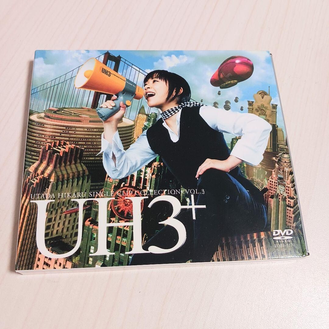 Japanese singer Hikaru Utada DVD SINGLE CLIP COLLECTION VOL.3 UH3+