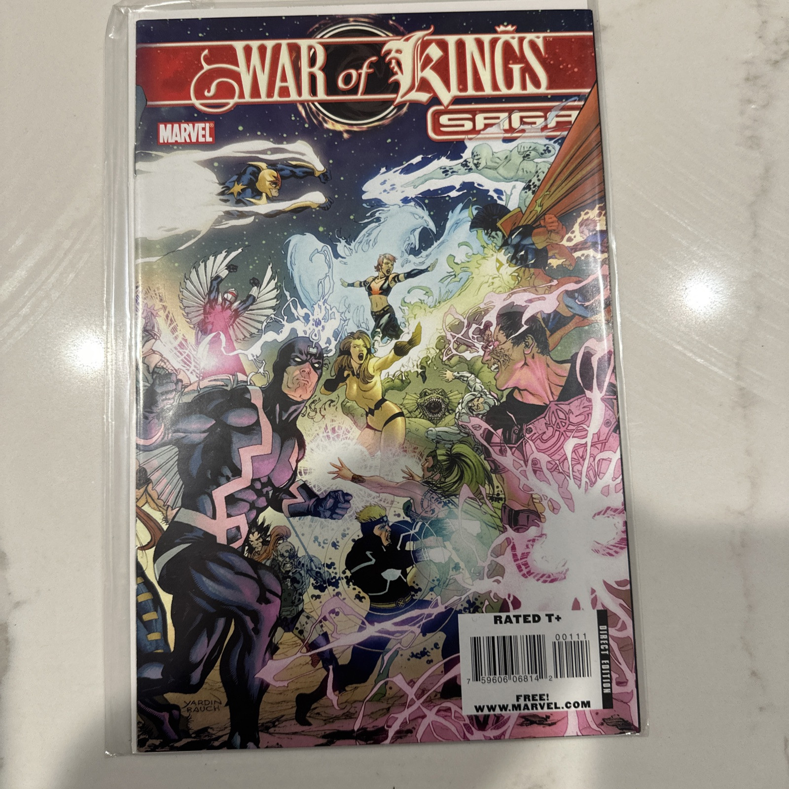 War of Kings Comic Book. (Marvel, 2016) 1 Copy. War of Kings Comic Book. (Marvel, 2016) 1 Copy.