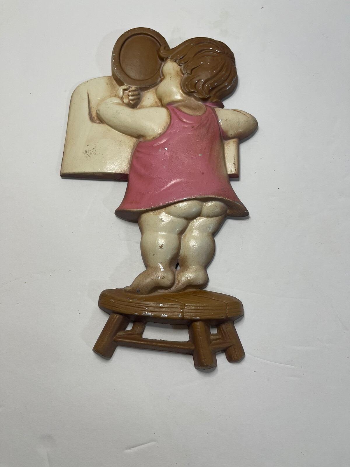 Sexton wall hanging of little girl 1966 1205