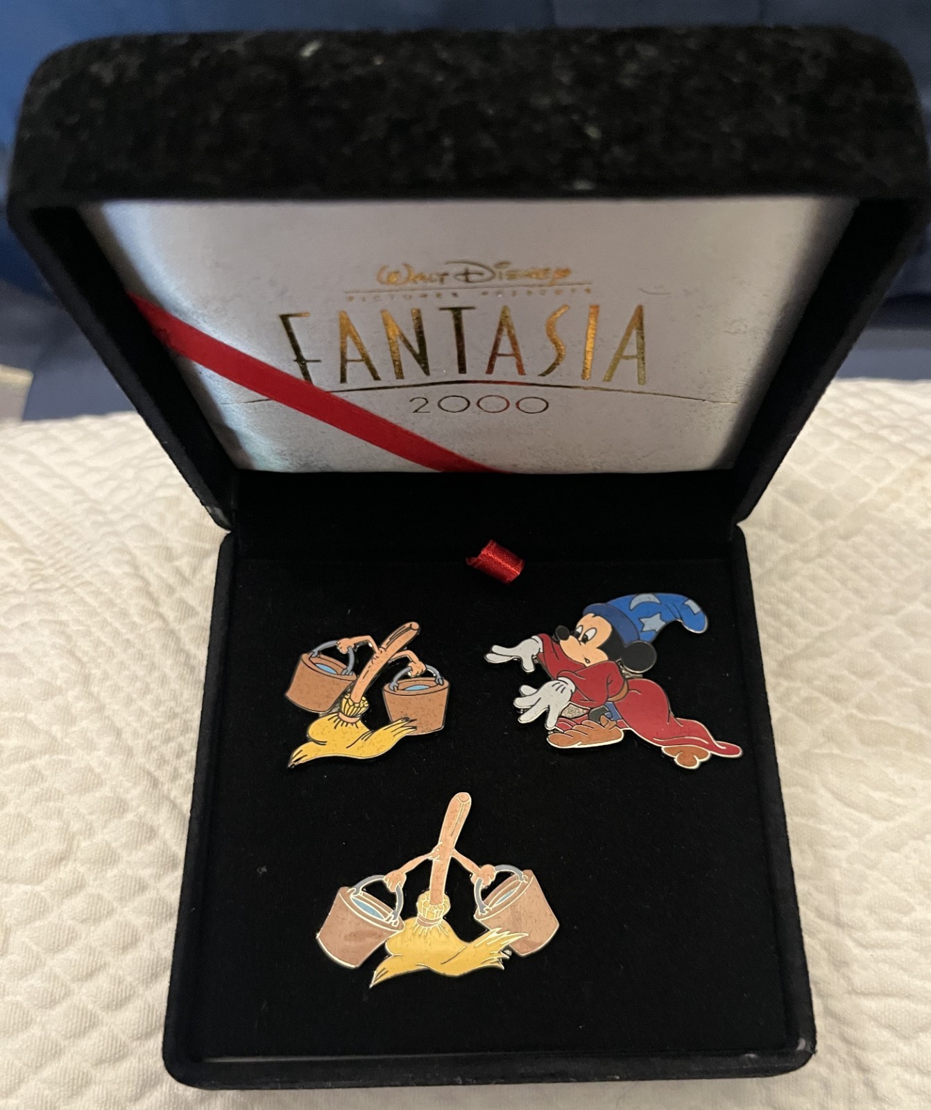 Fantasia 2000 Sorcerer's Apprentice Boxed Pin Set disney