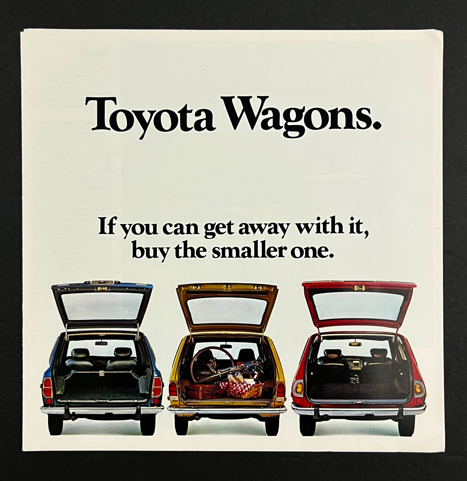 1973 Toyota Station Wagon Models Corona Corolla Mark Vintage Car Dealer Brochure 1973 Toyota Station Wagon Models Corona Corolla Mark Vintage Car Dealer Brochure